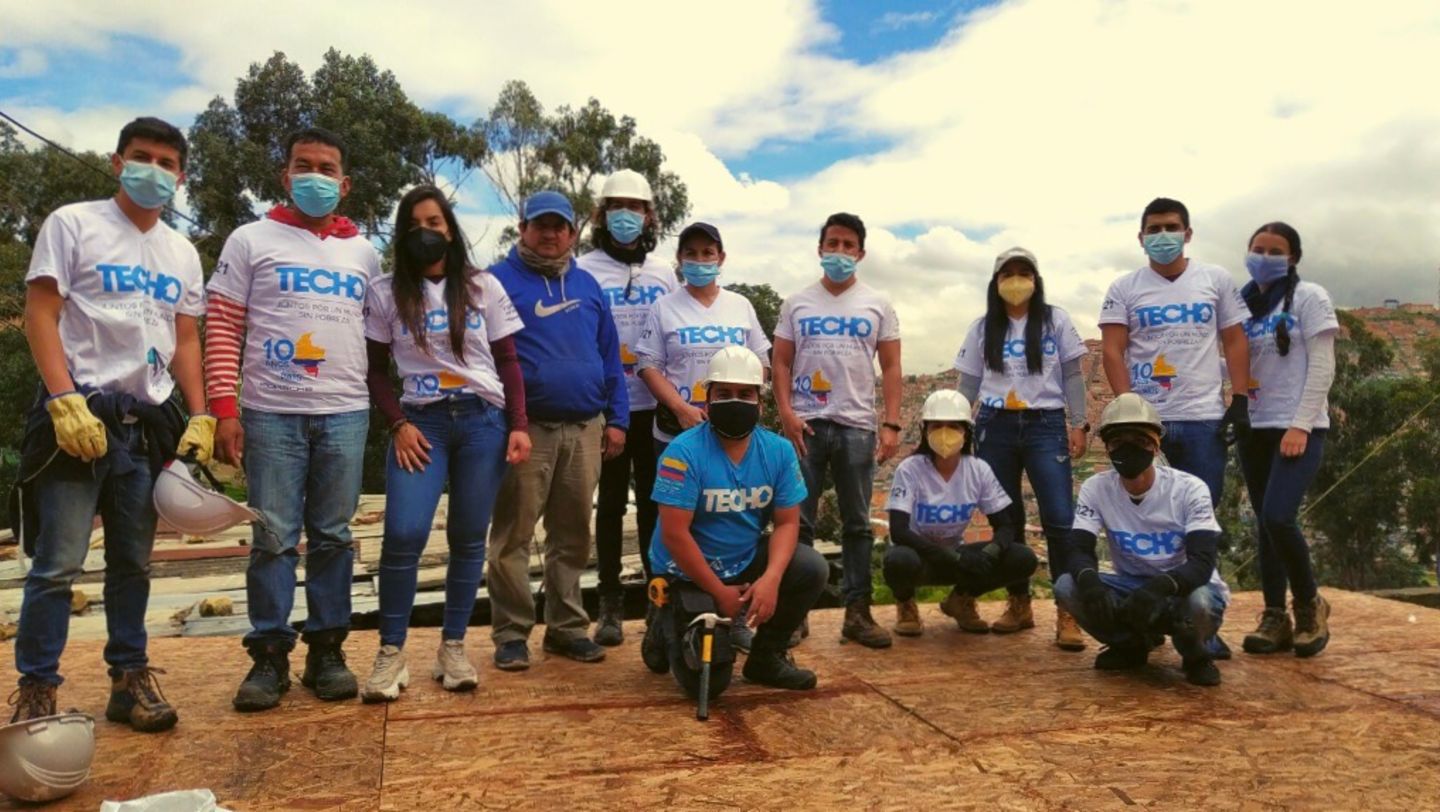 Porsche and TECHO helping the community in Latin America and the Caribbean, 2021, Porsche AG