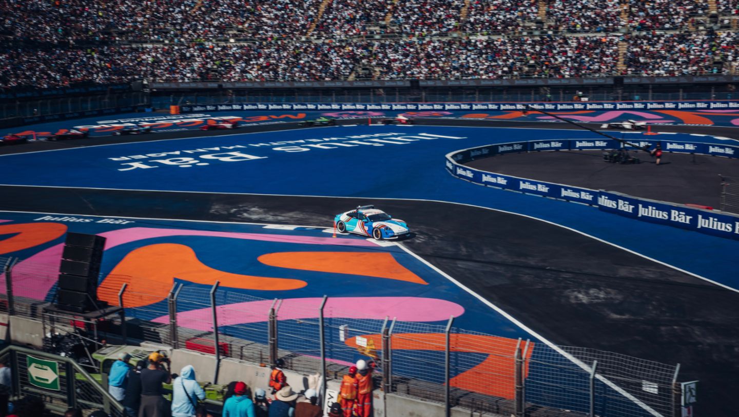 Taycan Turbo S, Safety Car, ABB FIA Formula E World Championship, 2022, Porsche AG