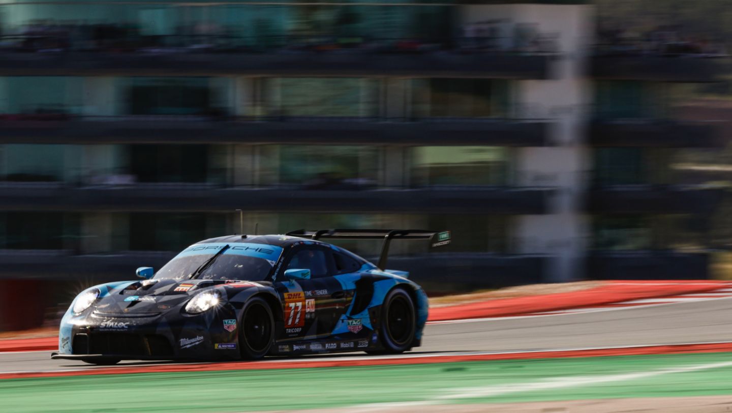 Porsche 911 RSR, Dempsey-Proton Racing (#77), Christian Ried (D), Mikkel Pedersen (DK), Julien Andlauer (F), 2023, Porsche AG