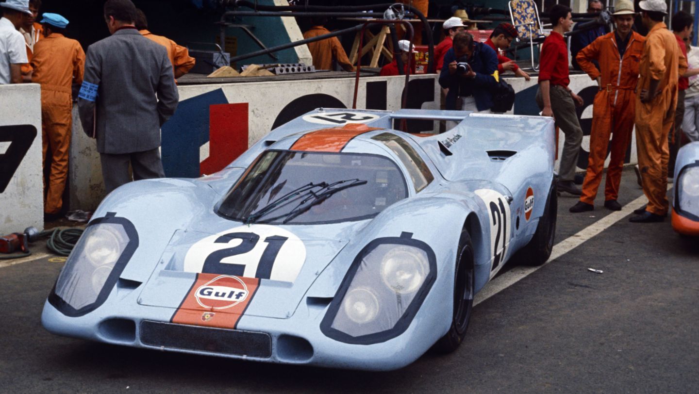 Gulf Porsche 917 KH, Le Mans, 1970, Porsche AG