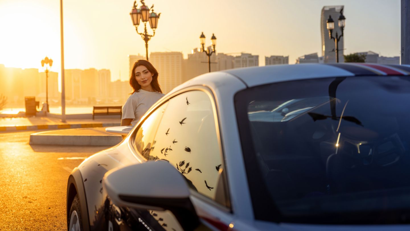 Amna Al Qubaisi, Porsche 911 Dakar, 2024, Porsche AG