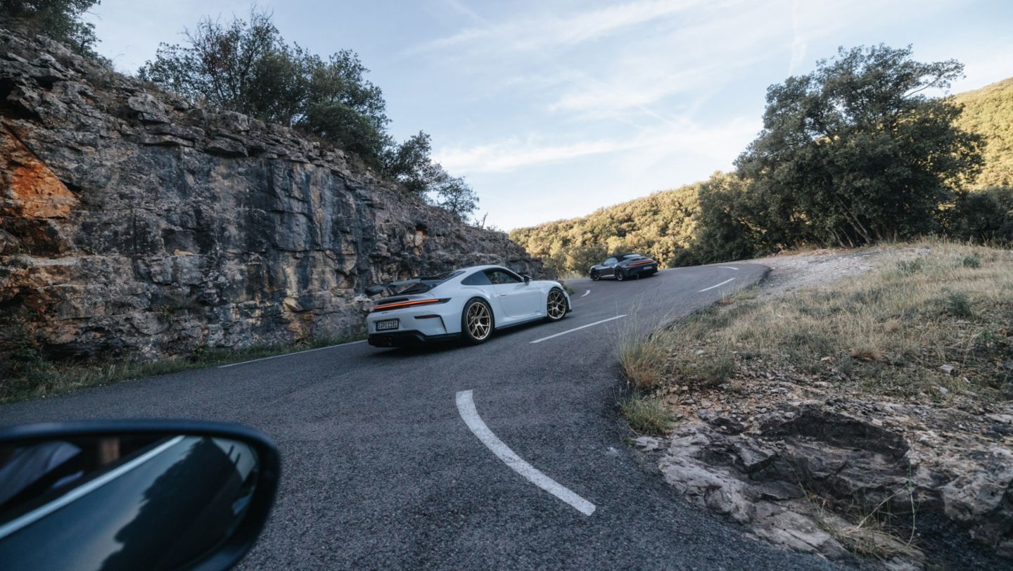 Porsche 911 GT3, Porsche 911 GT3 S/C, Gipfeltreffen, Südfrankreich, 2026, Porsche AG