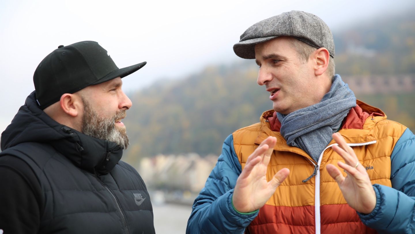 Niko Hüls, Backspin, Toni-L, l-r, Back to Tape, Heidelberg, 2017, Porsche AG