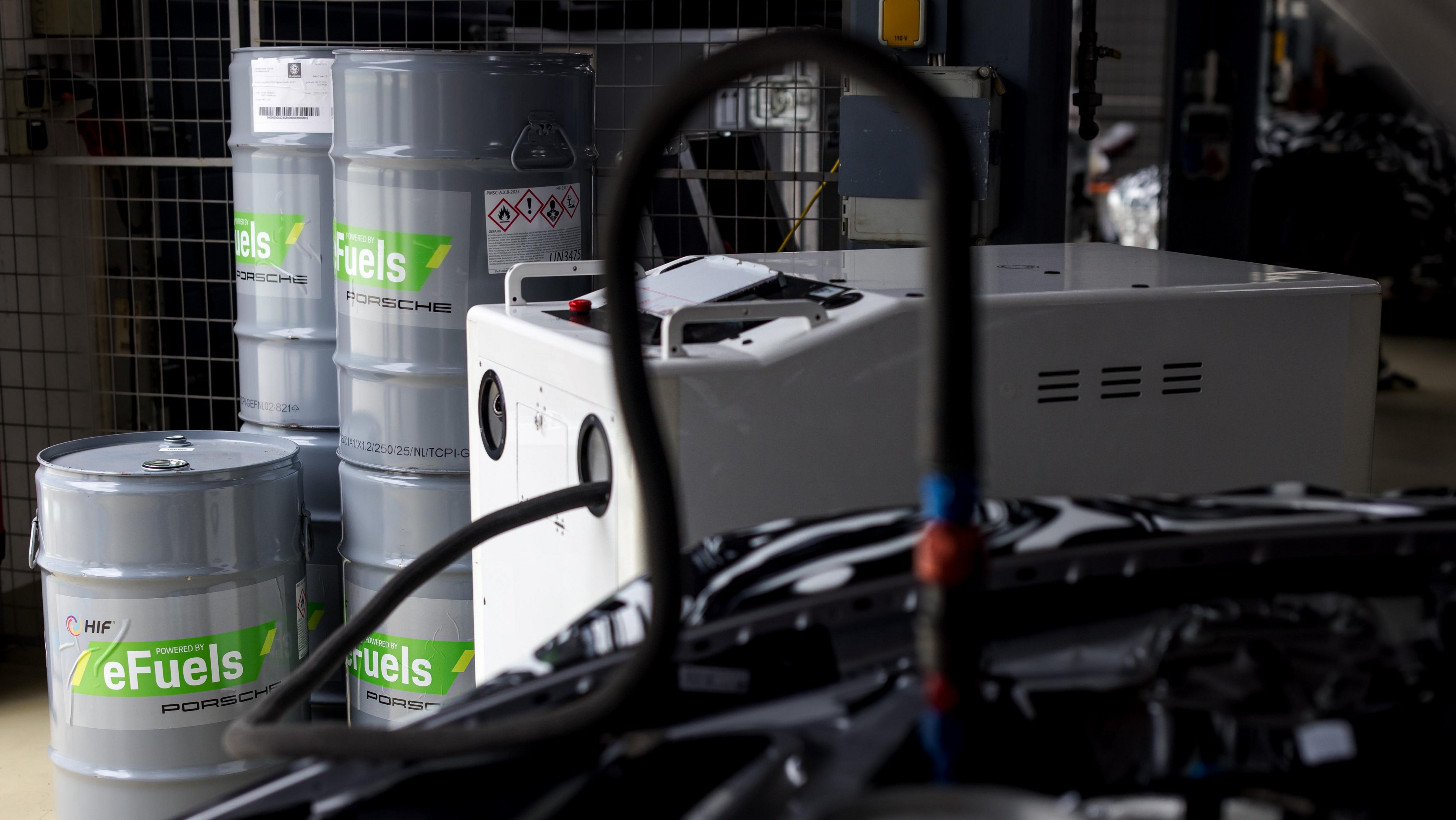 Porsche 911 Cup test program exclusively with eFuel blend from the Supercup